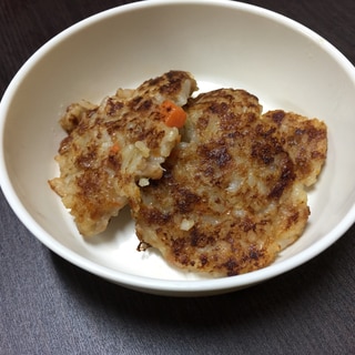 【離乳食 完了期】余った肉じゃがde納豆おやき